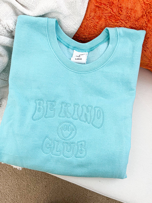 Be Kind Club Blue Crew