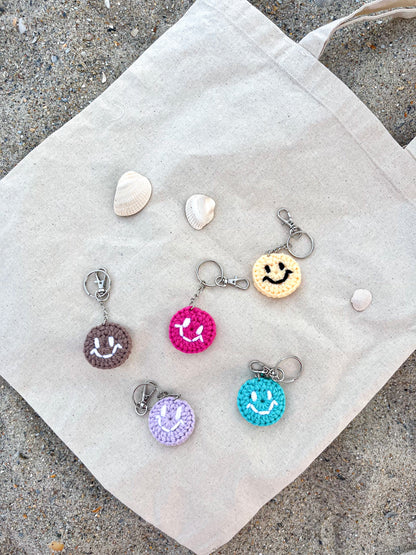 Smiley Face Keychains