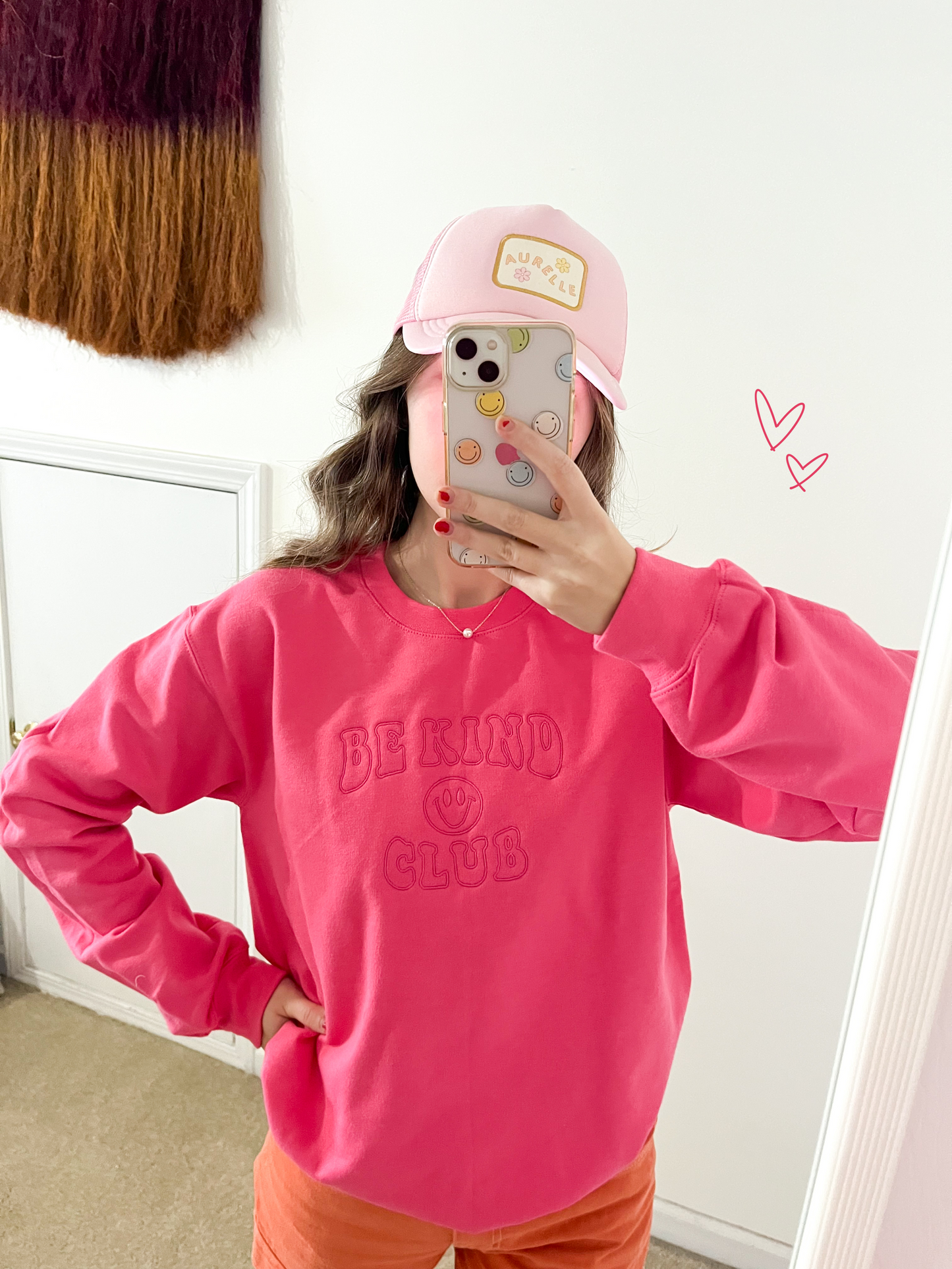 Be Kind Club Pink Crew